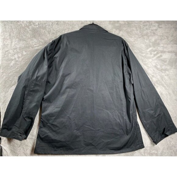Men’s Black Utility Military Jacket – Tactical Cargo Style – Size XLR - Picture 12 of 14